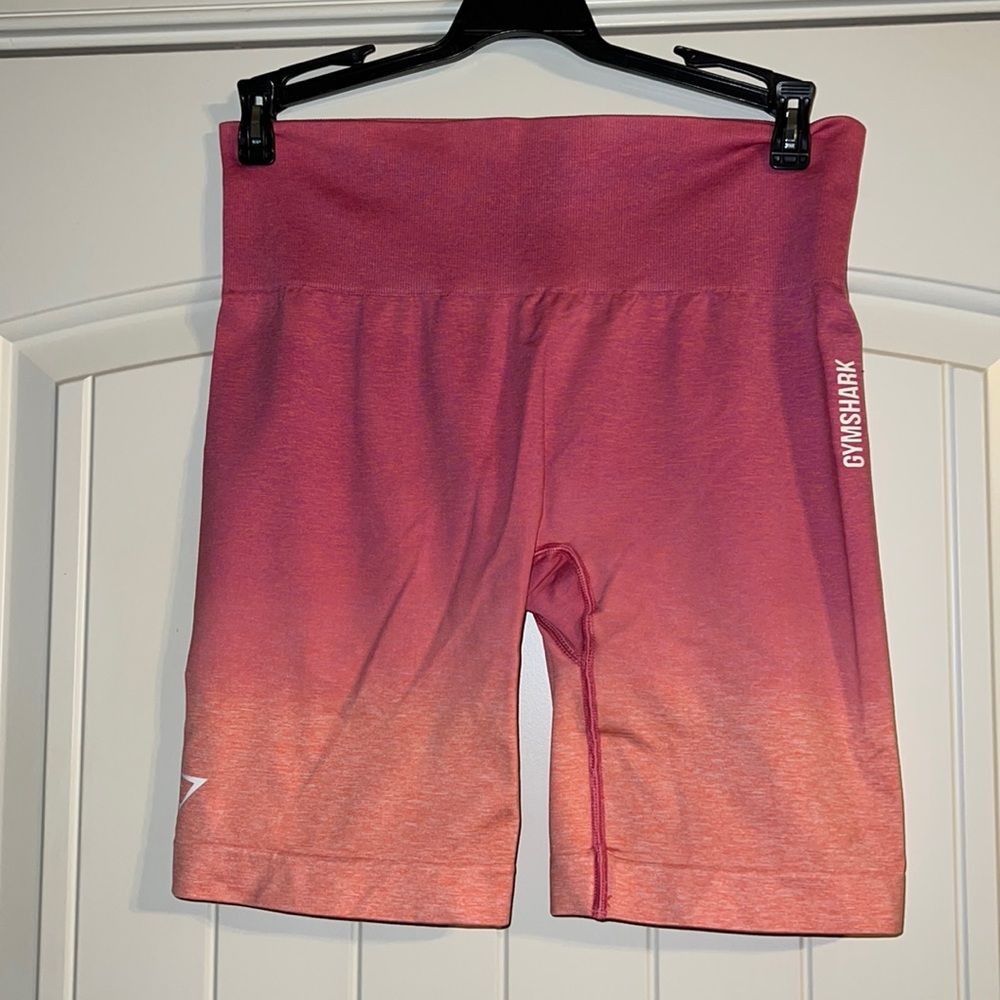 GymShark ombré shorts